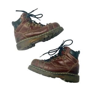 Dr Martens Vintage Steel Toe Industrial High Top Work Boots Size M 4 / W 5